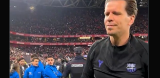 Wojciech Szczęsny po meczu z Bilbao WZIĄŁ SWOJĄ KOSZULKĘ i... <3 [VIDEO]